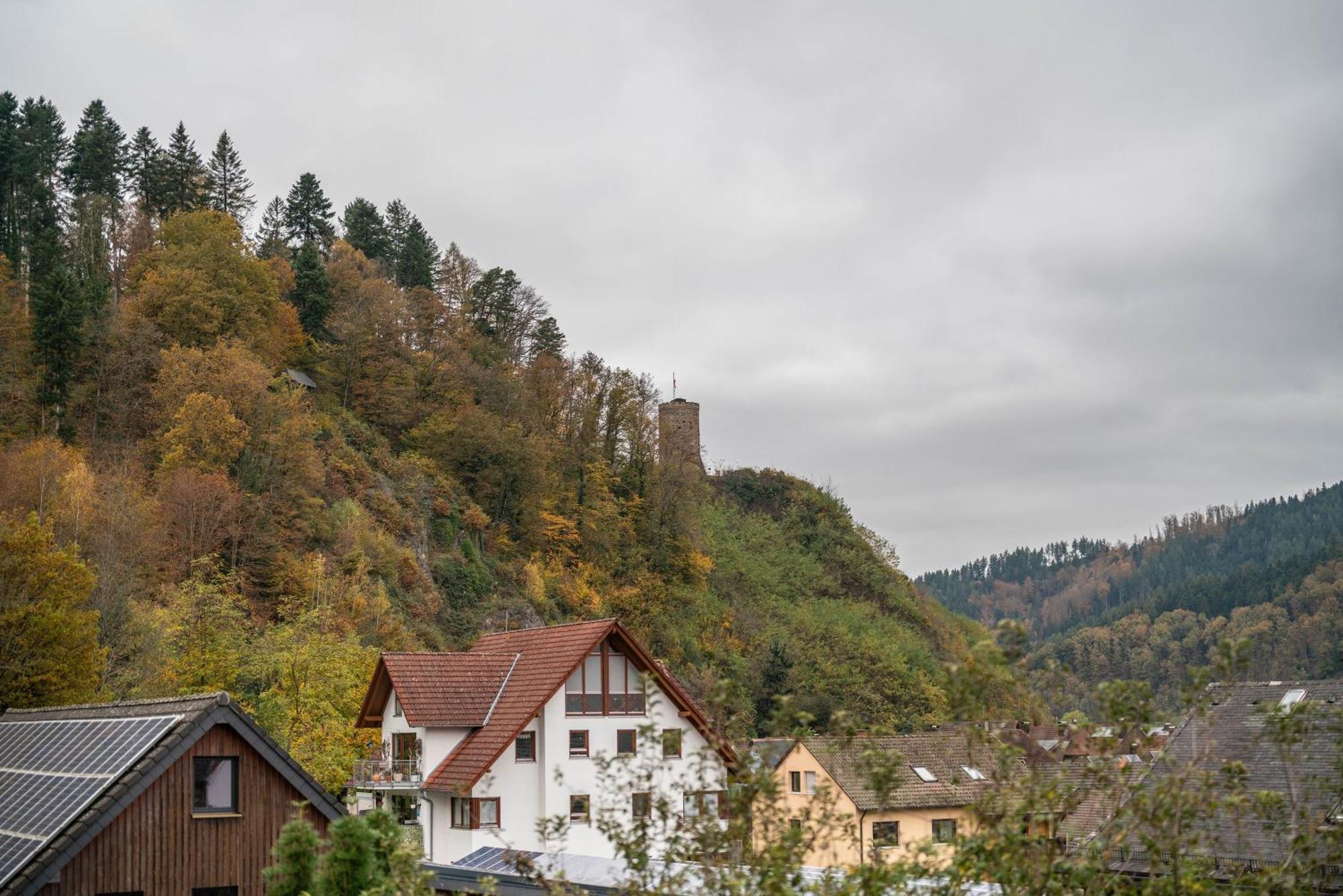 Ferienwohnung Burgblick Hausach Exteriör bild